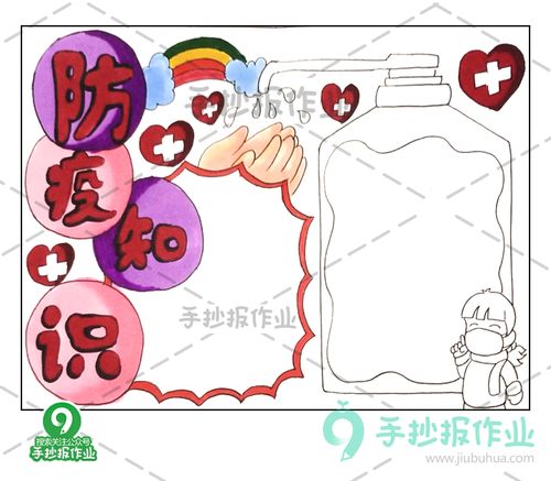 防疫知识手抄报