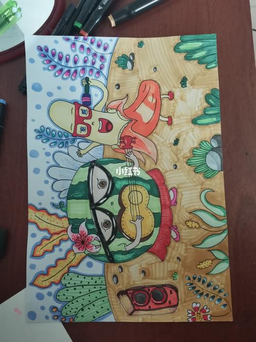 水果的奇思妙想,儿童画_早教_母婴_母婴_早教