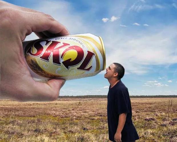 午fun丨视觉上的错位拍摄会给人不一样的感觉这样的创意真是太赞了