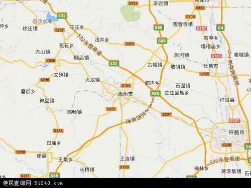 禹州市地图 - 禹州市电子地图 - 禹州市高清地图 - 2020年禹州市地图