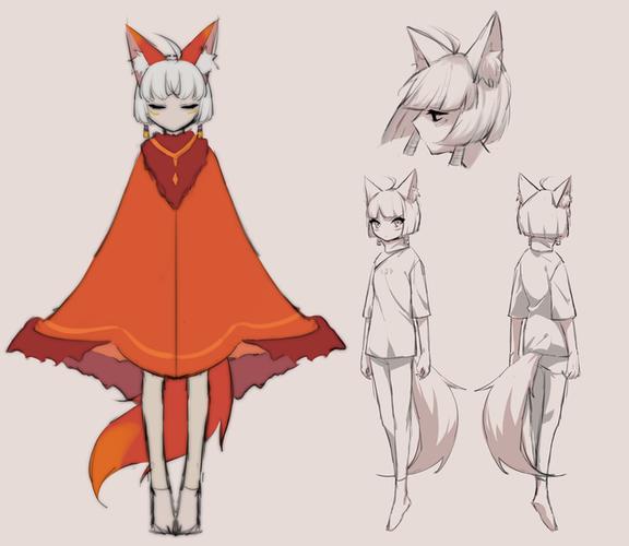 狐狸的人设图成年