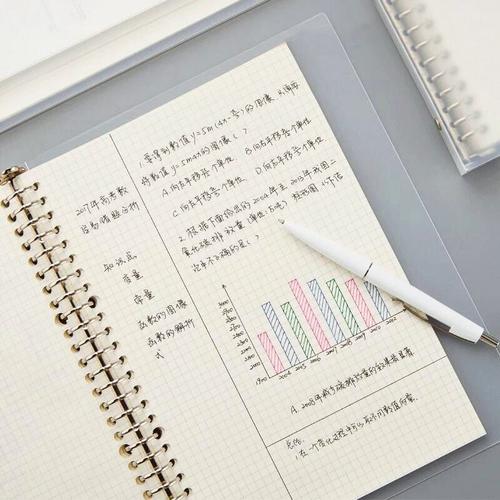 活页本康奈尔笔记本子a5日记方格本学生小清新网格本b5活页错题本初中