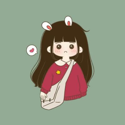 情侣头像卡通可爱一对 2019抖音最火呆萌可爱情侣头像