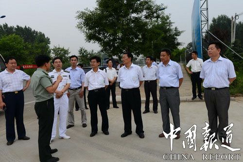 记汶上县委书记,人武部党委第一书记赵东升(图)