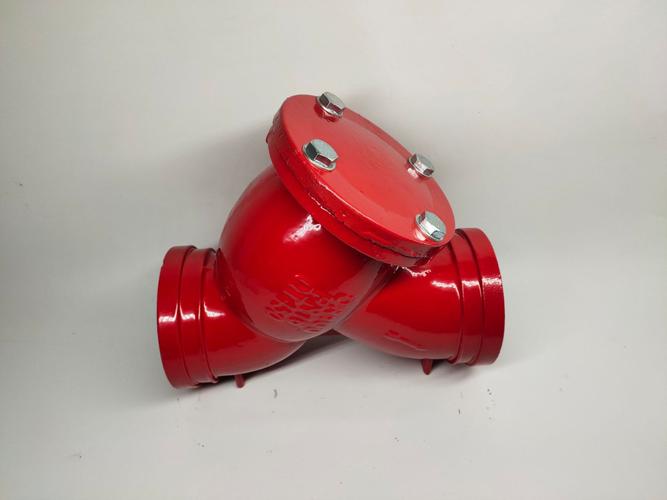 厂家直销 沟槽过滤器 gl83h-16q y型过滤器 y型管道过滤器 铸铁体