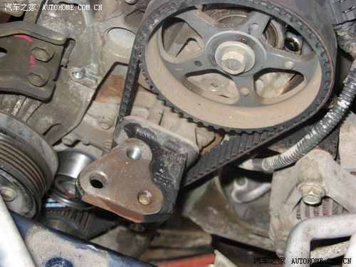 阿峰威乐换正时皮带庞大作业_夏利论坛_手机汽车之家