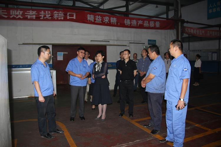 区委副书记刘荣华到龙桥镇调研指导工作