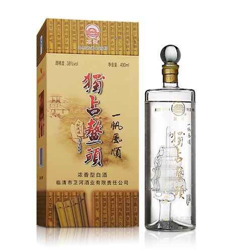 38°独占鳌头一帆风顺490ml_白酒