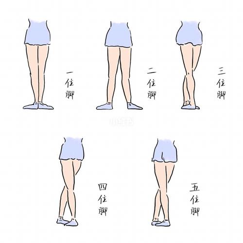 【纠正版】芭蕾舞基本手位和基本脚位图解!_芭蕾_文化