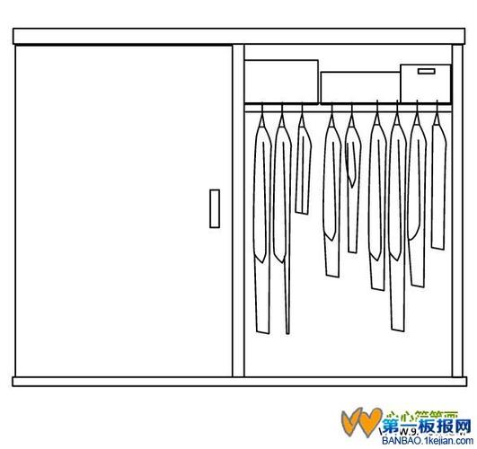 衣柜简笔画