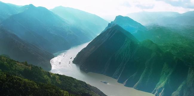 长江万里白如练,淮山数点青如淀——周德清《正宫塞鸿秋浔阳即景》