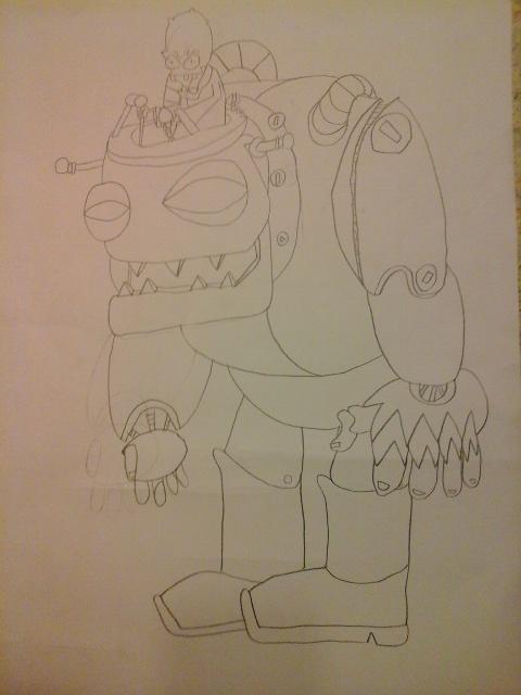 僵尸博士开机甲