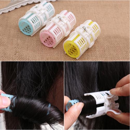 韩国空气刘海神器发卷内扣塑料卷发器卷发棒不伤发卷发筒大卷