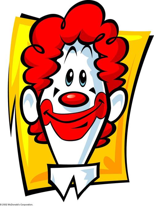 求麦当劳大叔的q版头像