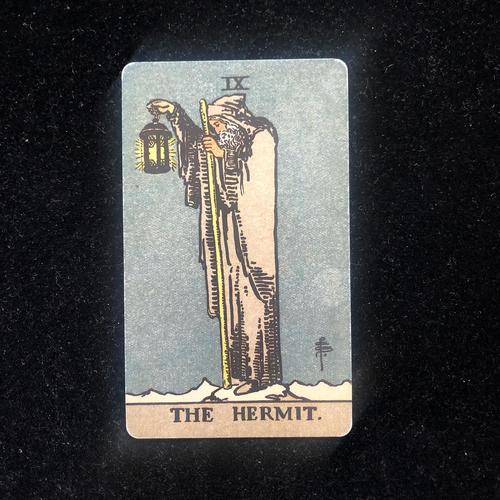 韦特塔罗牌意|隐士the hermit