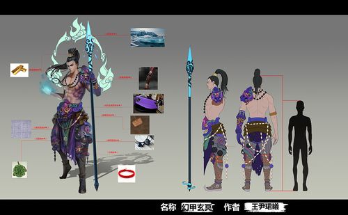 角色 场景 道具 设计|插画|游戏原画|wy441492128