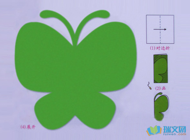 小动物剪纸对称图案