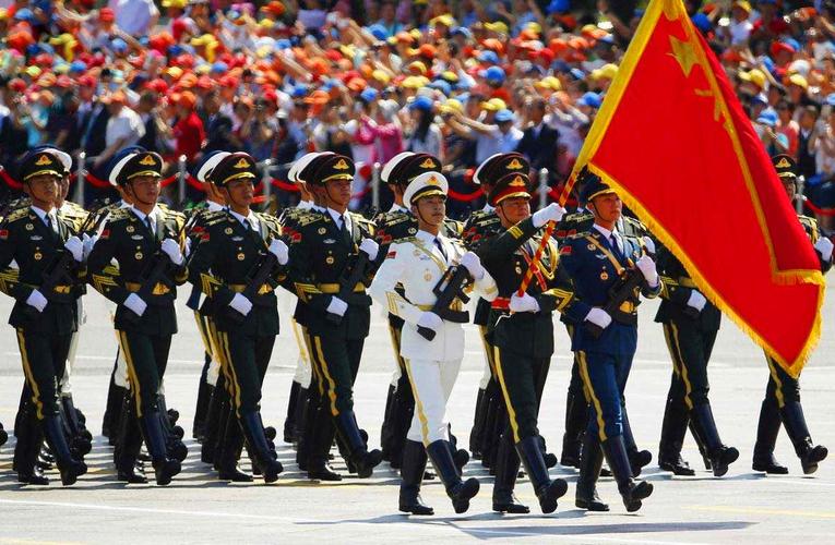 我人民解放军三军仪仗队阅兵仪式(此图来自网络)