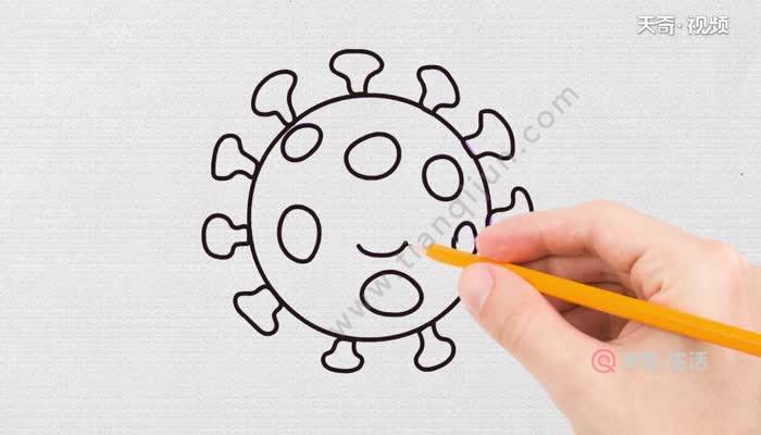 病毒简单画法 病毒简单怎么画