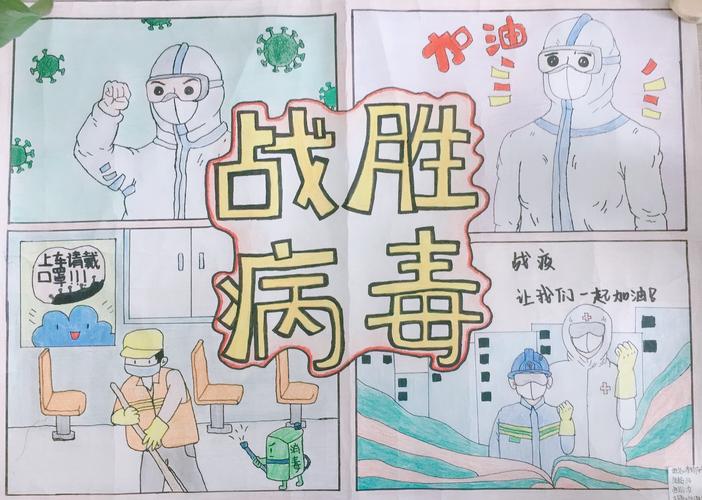 其它 《疫情防控画》 写美篇本周课题:关于《防控疫情防控画》 1:围绕