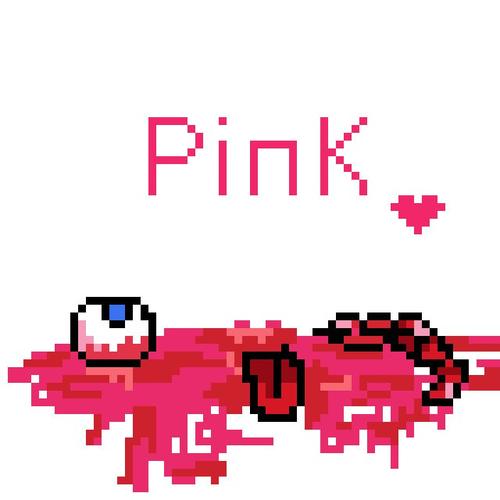 试着画了像素画大概是maretu的pink - 半次元 - acg爱好者社区