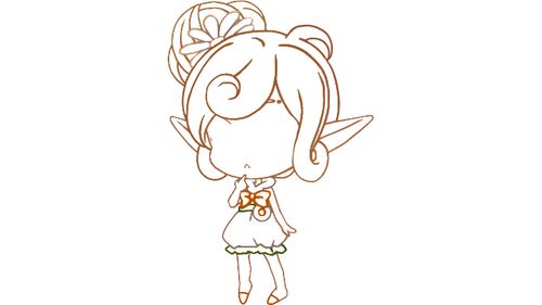 小花仙的画法