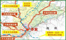 丹东地理位置