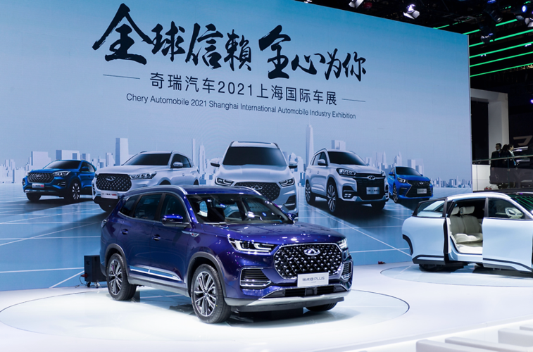 0tgdi的瑞虎8亮相上海车展,开启奇瑞的4.0时代