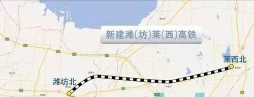 潍烟高铁施工进展飞快!已经修到这里了!
