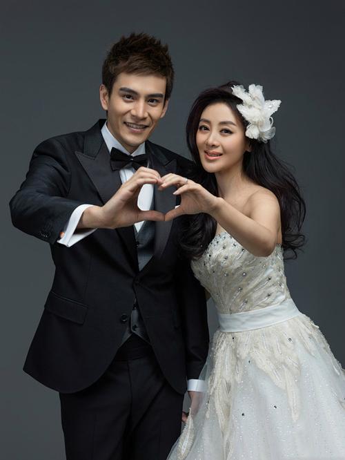 小李琳经超唯美婚纱照 年龄不是问题沟通与包容最重.