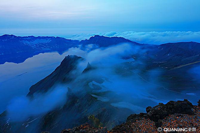 长白山过山云_全景网