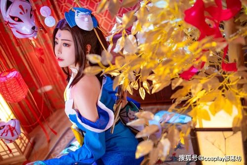 cos:王者荣耀不知火舞魅语cos正片@幕秋秋