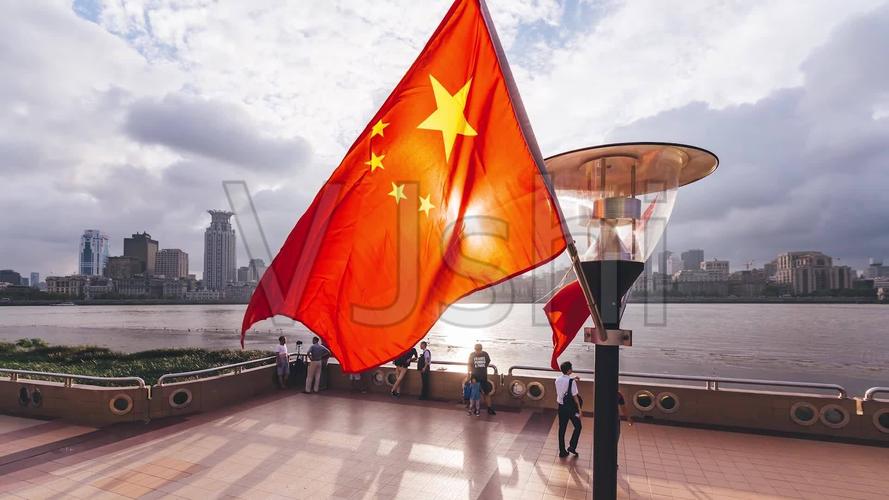 红旗飘飘视频led背景