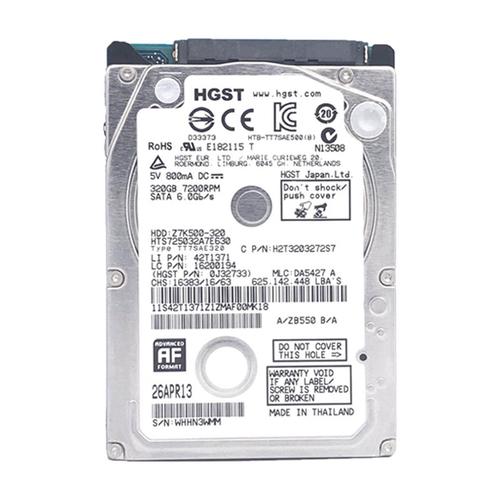 硬盘日立320g机械笔记本电脑游戏ps4垂直7mmsata串口机械硬盘
