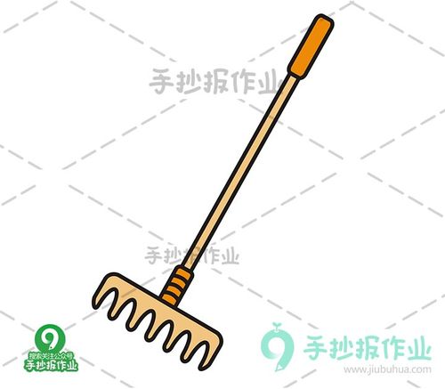 钉耙简笔画