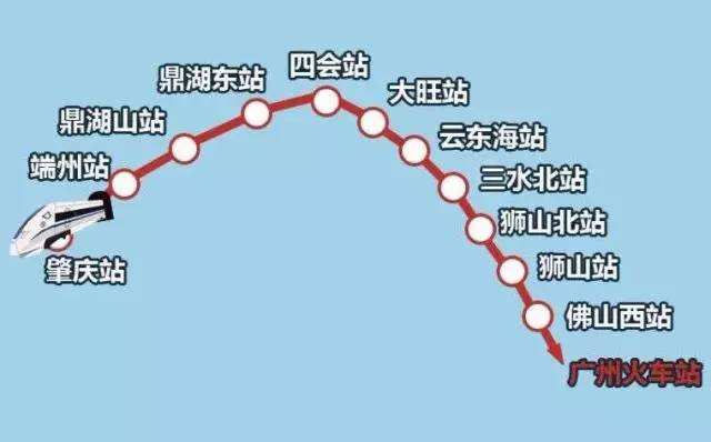 南广,西部沿海 等3条高铁以及广佛肇城轨 三水北站到佛山西站只需约15