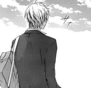 qq头像动漫背影男生