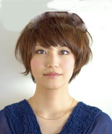 中年妇女短发烫发发型中年女烫发短发型4