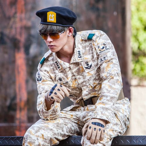 太阳的后裔宋仲基同款迷彩服套装男女夏季特种兵作训服军迷