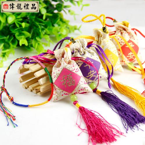 端午节香包 端午香包香囊荷包 五彩绳 端午节创意礼品送朋友小孩