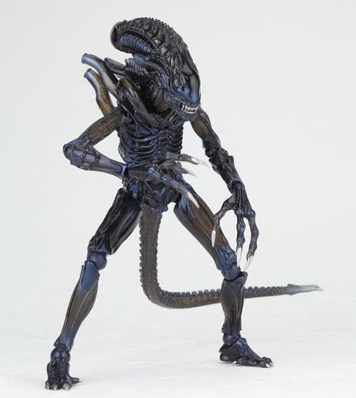 异形手办pa改异形大战铁血战士呕吐者怪兽玩具模型人偶玩偶公仔可动