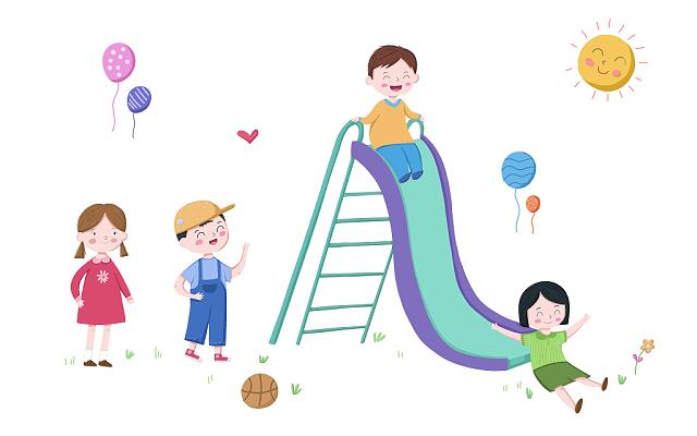 卡通幼儿园图片