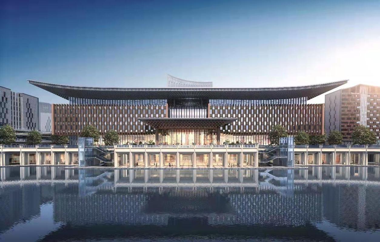 作为当前新区最具影响力的名片项目——雄安商务服务中心核心建筑会展