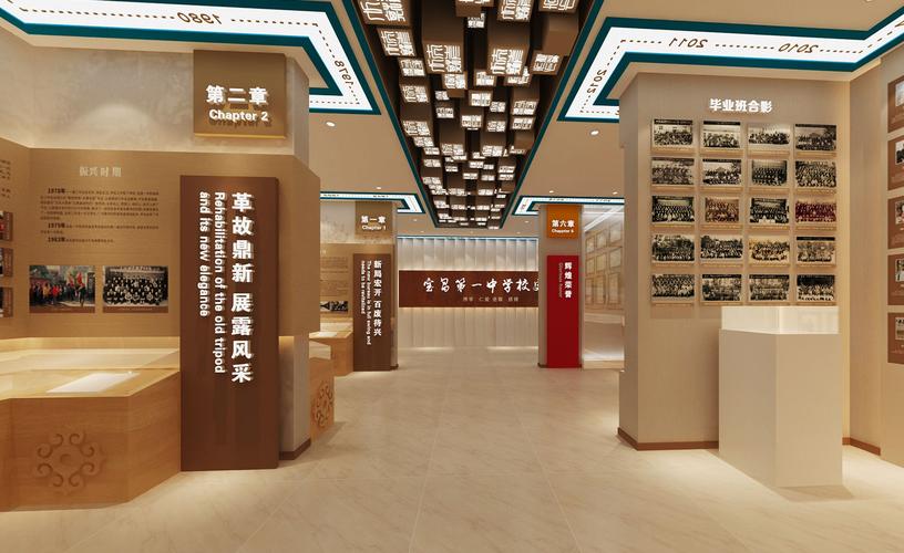 宝昌中学校史馆规划设计