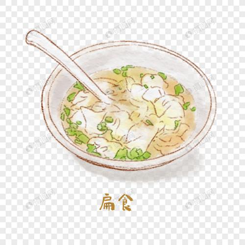 扁食闽菜手绘美食