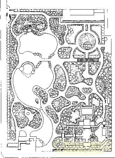 石景山雕塑公园平面图