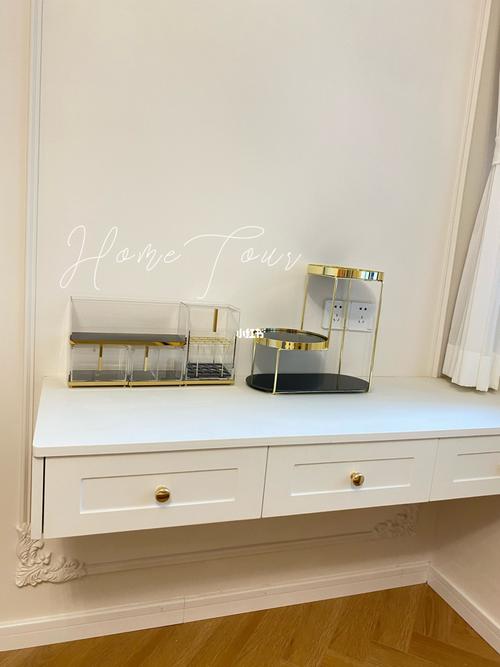 08轻法式|悬空化妆台装完啦～是喜欢的样子～_梳妆台_设计_法式风格