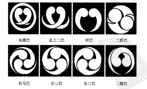 在秀秋以前,小早川家的家纹是右三巴纹.