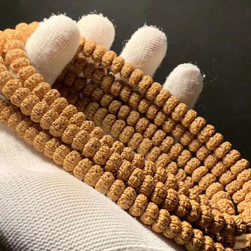 航母小金刚菩提提子108颗佛珠单圈手梅花双龙双龙飞佛珠