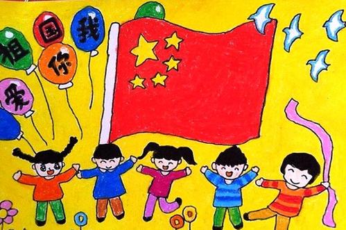 国庆的画【二】:有关庆祝国庆节的画